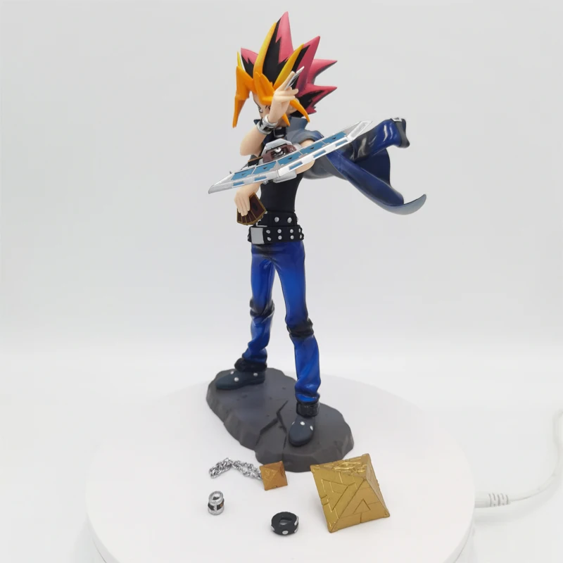 19 см Yu-Gi-Oh! Фигурка аниме Дуэль монстров юги Муто фигурка Yami Yugi/Mana Коллекционная