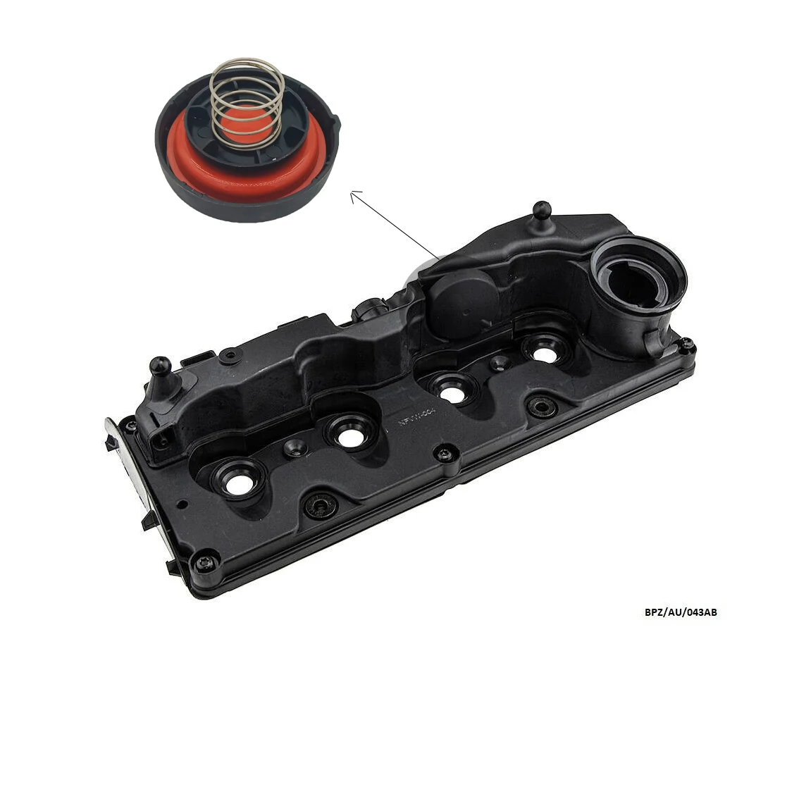 03L103469F 03L103469G Pcv крышка клапана для AUDI A4 A6 Q5 1 6TDI 2 0TDI 03L103469 059103470AS 03L103469R 03L103469C