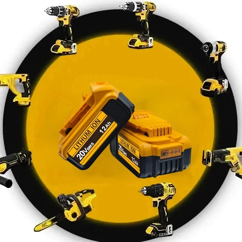 Фото Аккумулятор 20В для DeWalt 6Ач/3Ач, заменяемый, для электроинструментов DCD887, DCD805, DCF860, Dcd796, DCG406, DCF880, DCF512, DCD805. №2