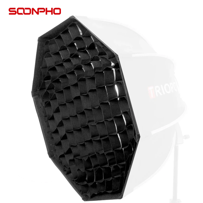 Софтбокс soonphone соты 55 см/65 см/90 см/120 см сетка для софтбокса TRIOPO диффузор мягкий