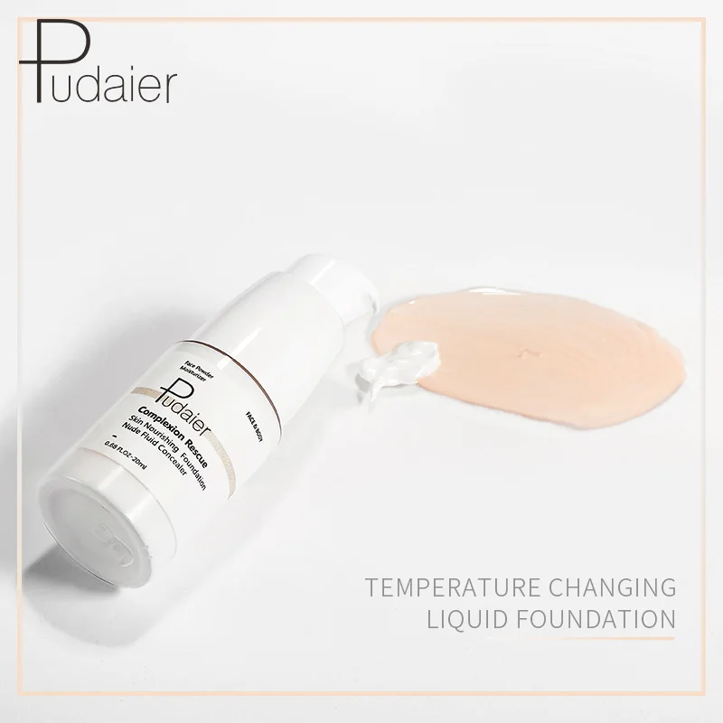 

Temperature-changing complexion liquid foundation brightening portable concealer liquid color is not easy to fade
