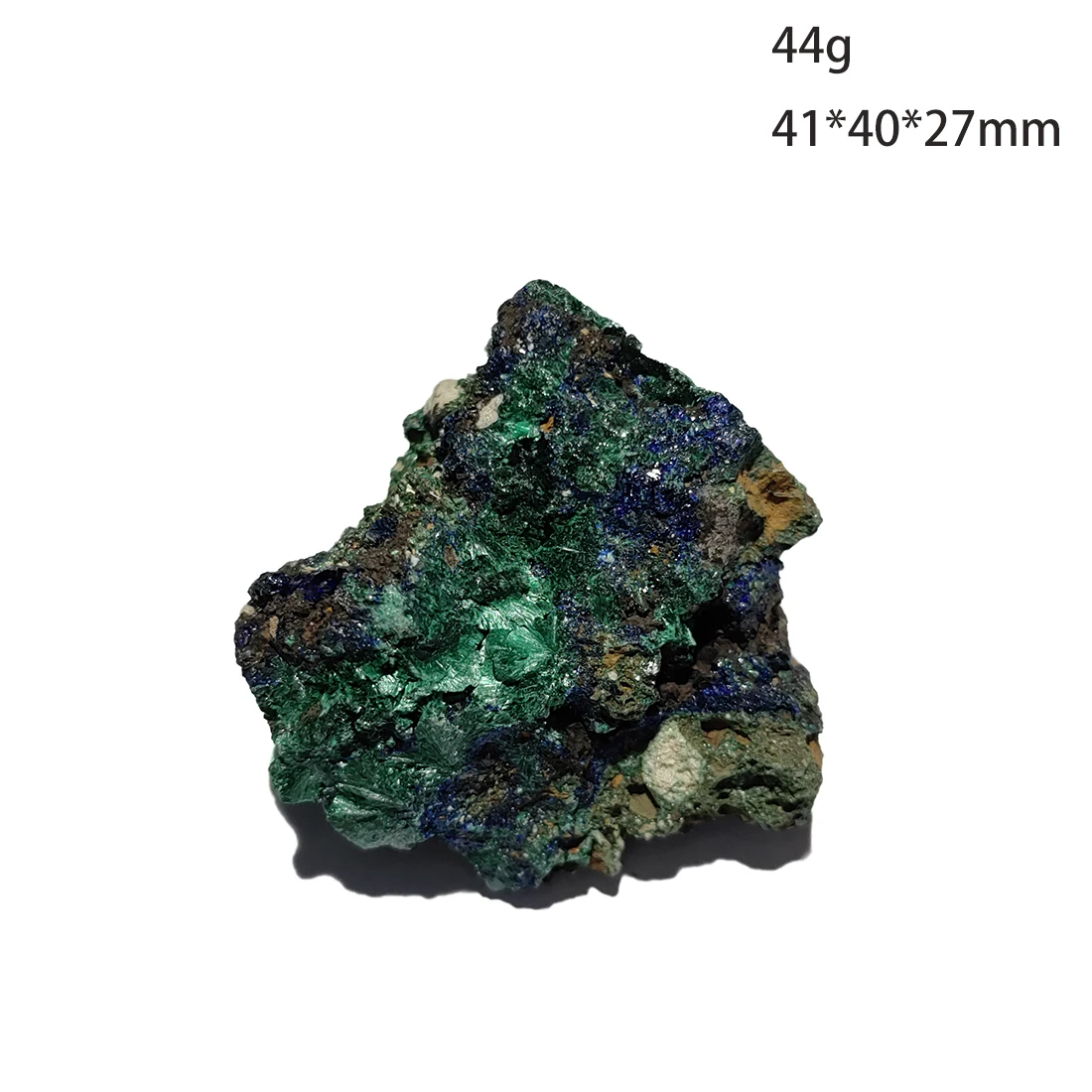 

C2-5M 100% Natural Stone Azurite Cluster Malachite Mineral Crystal Specimen Home Decoration from Anhui Province China