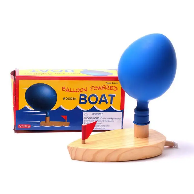 

New Arrival Baby Balloon Powered Driven Water Boat Toys Swimming Bath Toy Educational Early Development Drop