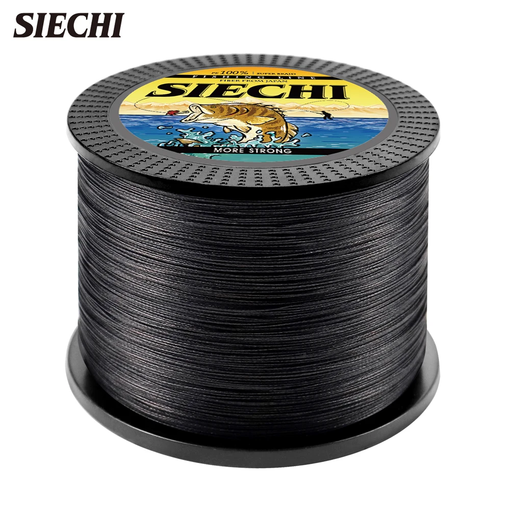 

SlECHl 8 Strands 1000M 500M 300M PE Braided Multifilament Fishing Line Japan Multicolour Fishing Weave Extreme Super Strong