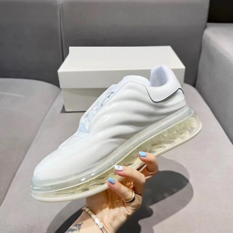 Luxury Classic Cushioning Compression Comfort Transparent Bottom Zapatilla Deportivas Para Hombre Charms Повседневные Кроссовки