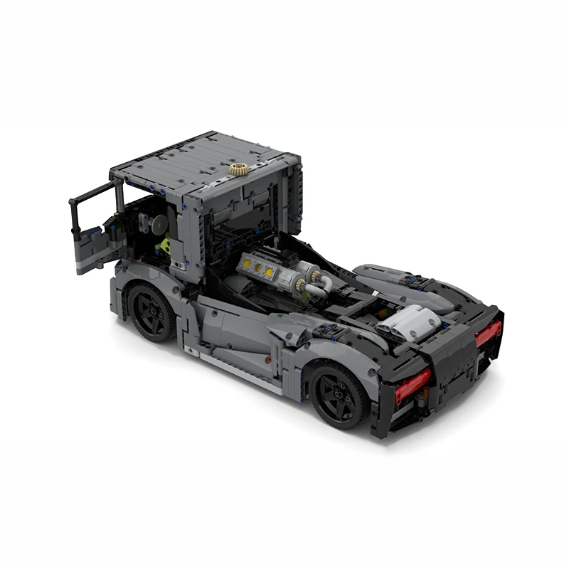 Новинка 1670 шт. технический Железный рыцарь тяжелый грузовик мод от 42126 MOC сборный