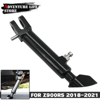motorcycle cnc aluminum adjustable kickstand side stand support parking bracket for kawasaki for z900rs zr900 z900 rs z 900 rs