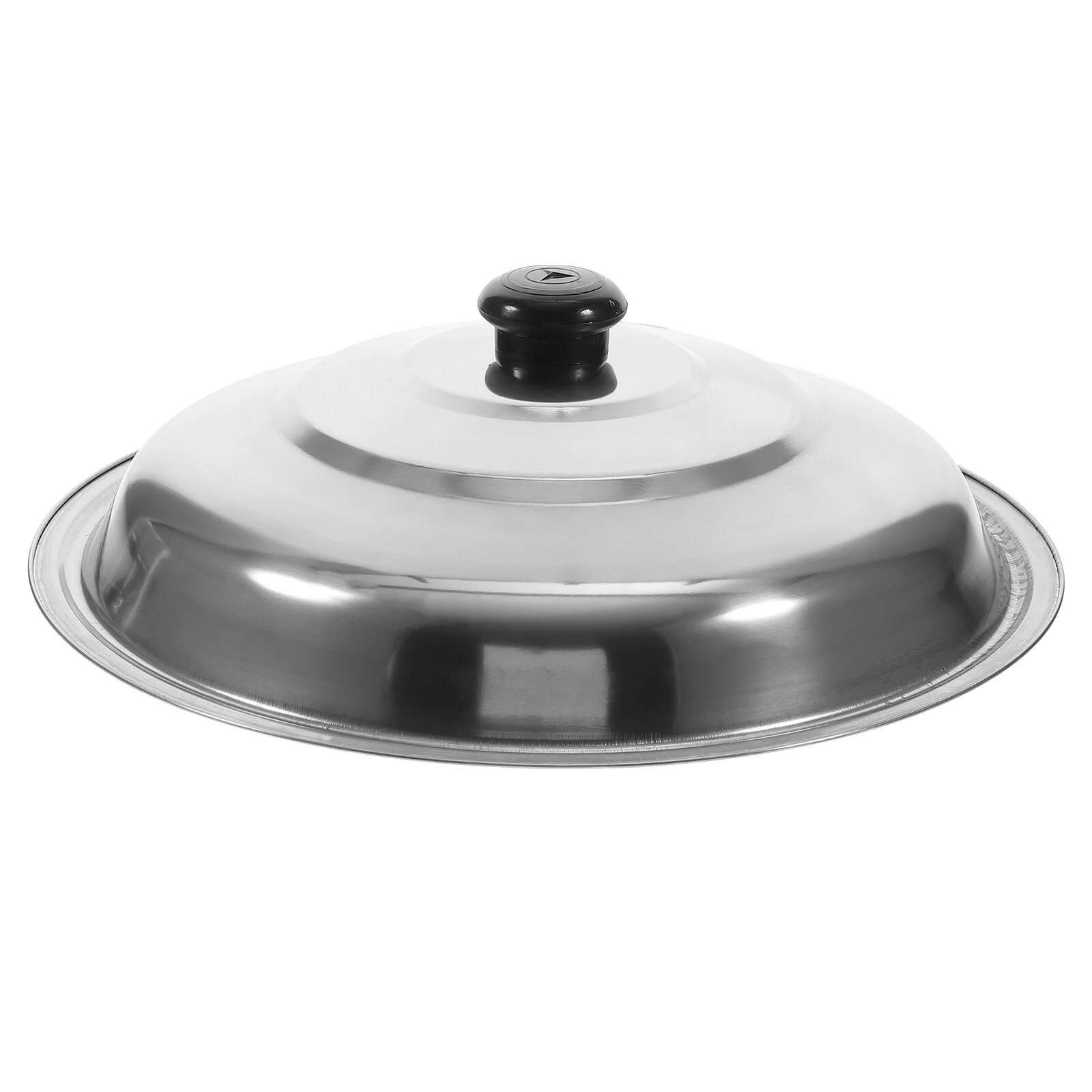 

Glass Cover Universal Pot Lids Cooking Frying Pan Metal Round Griddle Wok Multi-function Stainless Steel Skillet