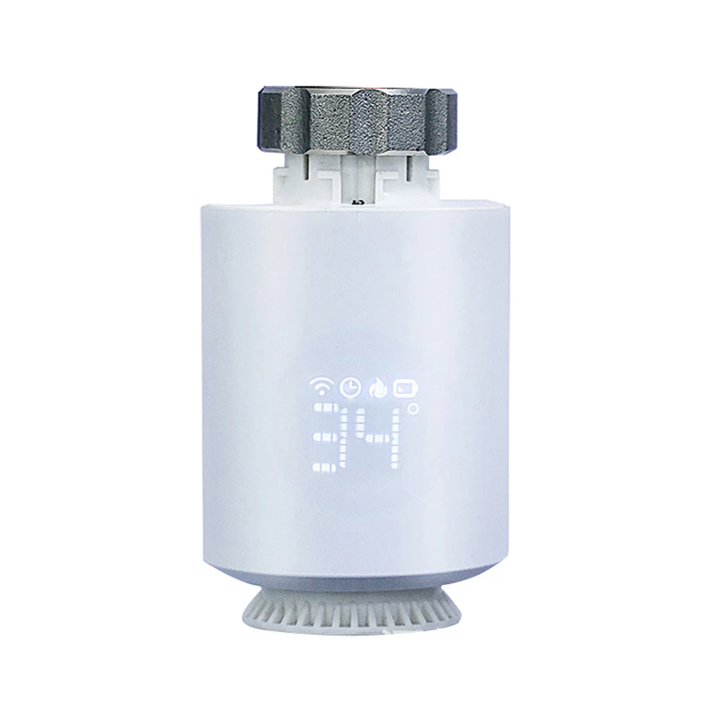 

PC Thermostat Valve Portable WiFi Remote Control Touch Screen Battery Powered Digital Radiator Temperature Controller