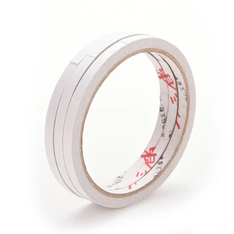 

5 Rolls/set Double-Sided Tape 6mm Adhesive Tape Strong Sticker for Office School Stationery Supplies Students Good Gifts