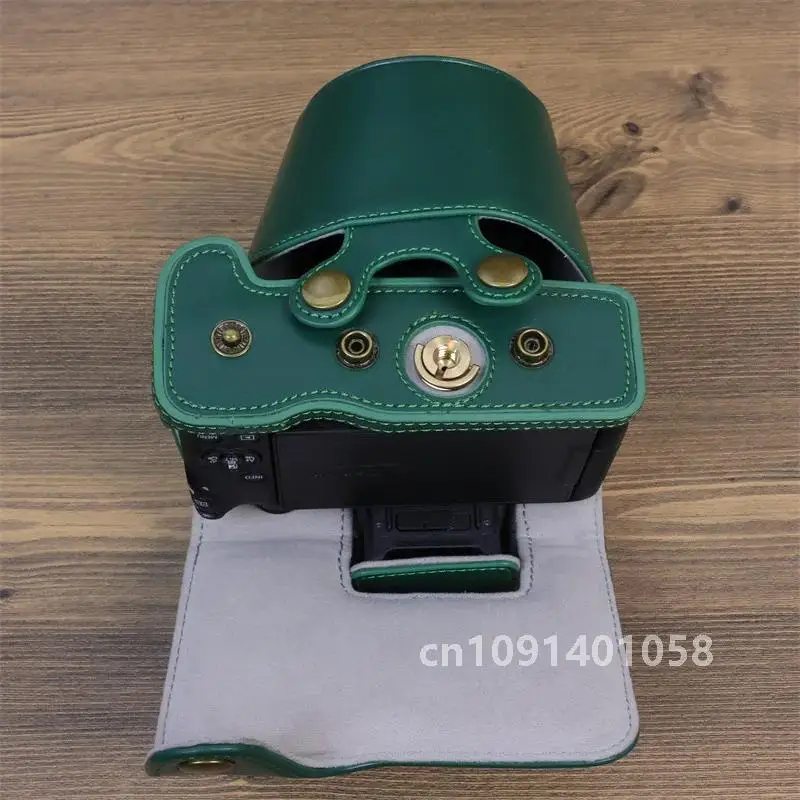 Защитный чехол из искусственной кожи для Canon EOS R50 (объектив 18-45 мм) R100