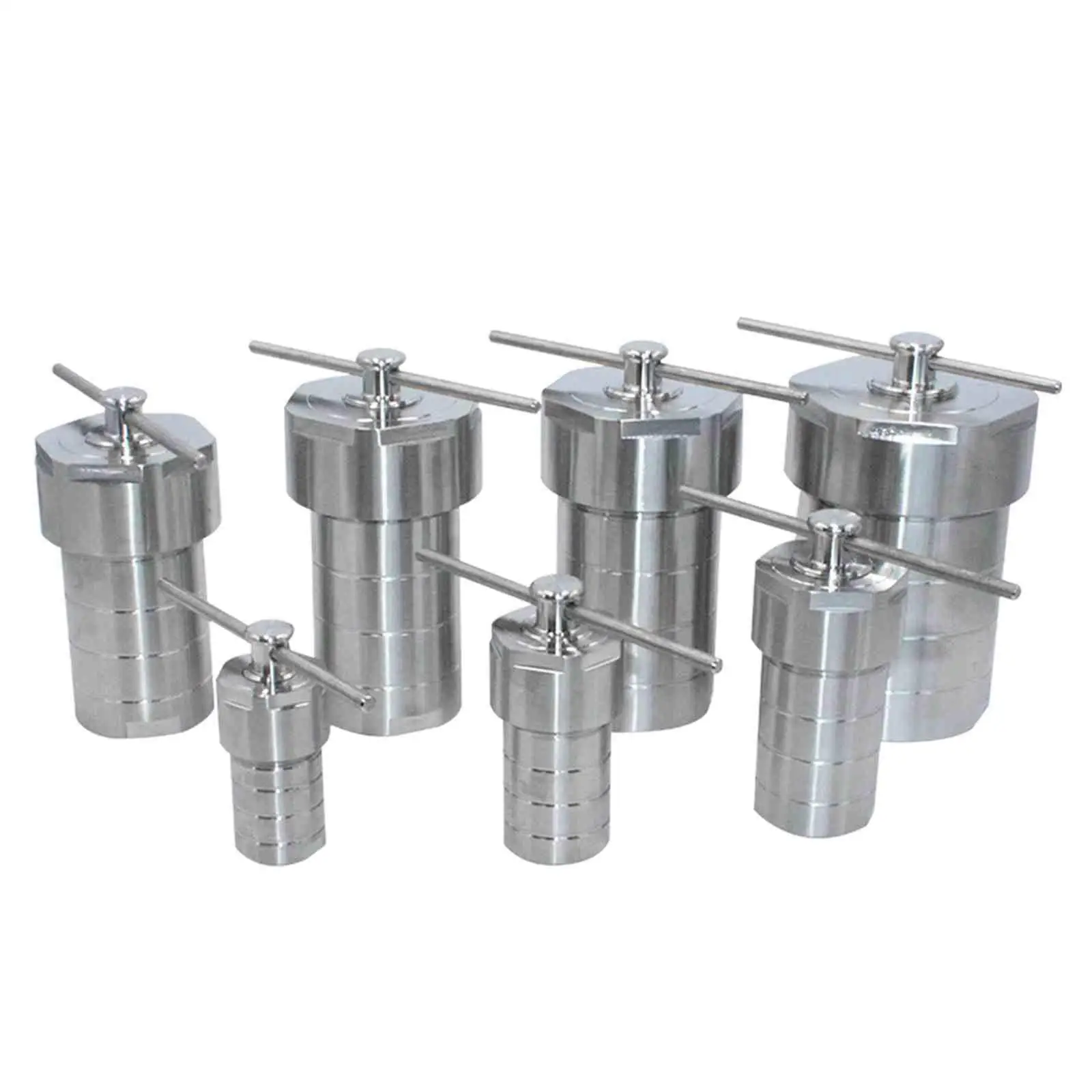 5ml 10ml 15ml 25ml PTFE Lined Hydrothermal Synthesis Autoclave Reactor Lined Vessel F4 Inner Sleeve High Pressure Digestion Tank