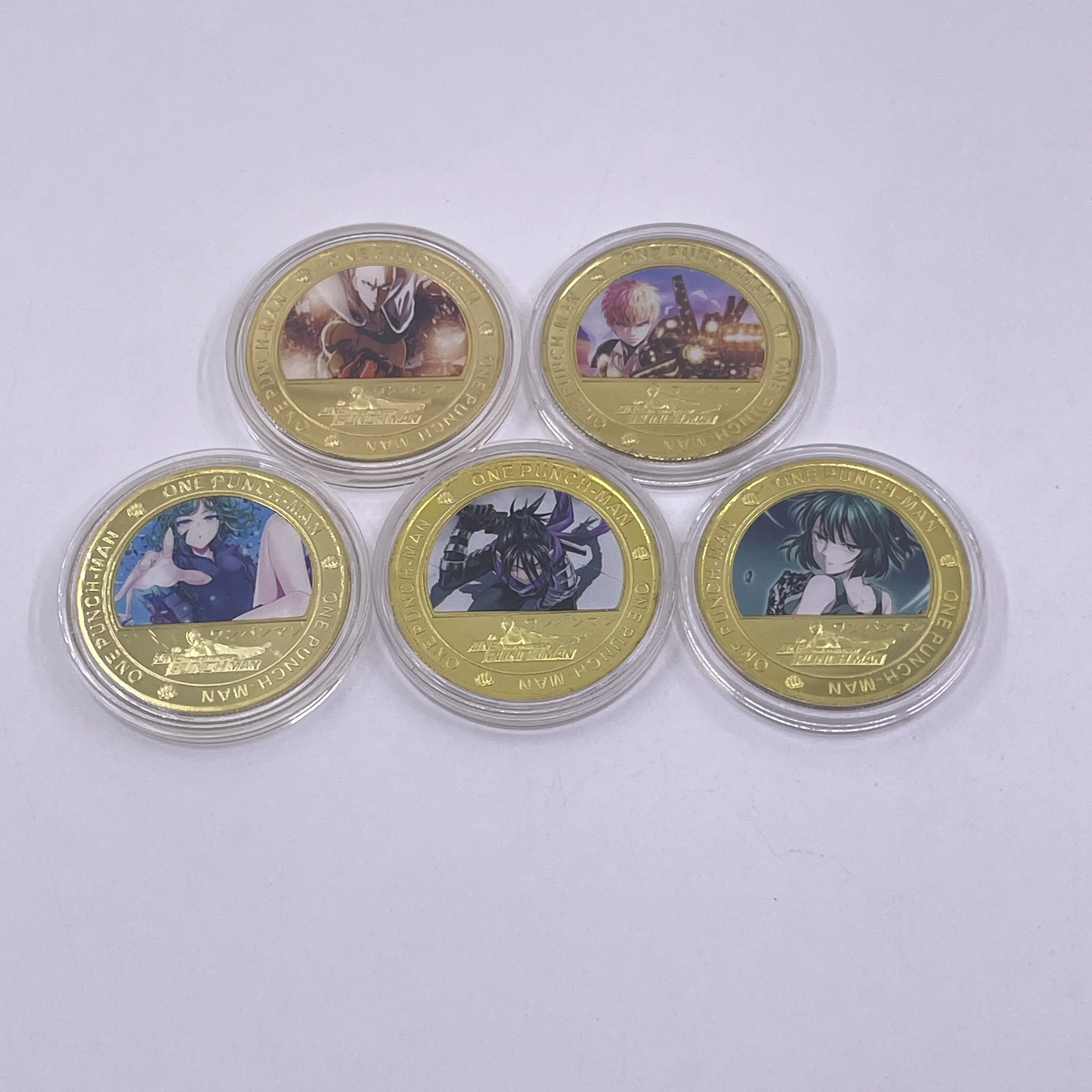 У нас есть больше карт манга японское аниме ONE PUNCH-MAN 10000 иен золотые монеты для сувенирных подарков и коллекции