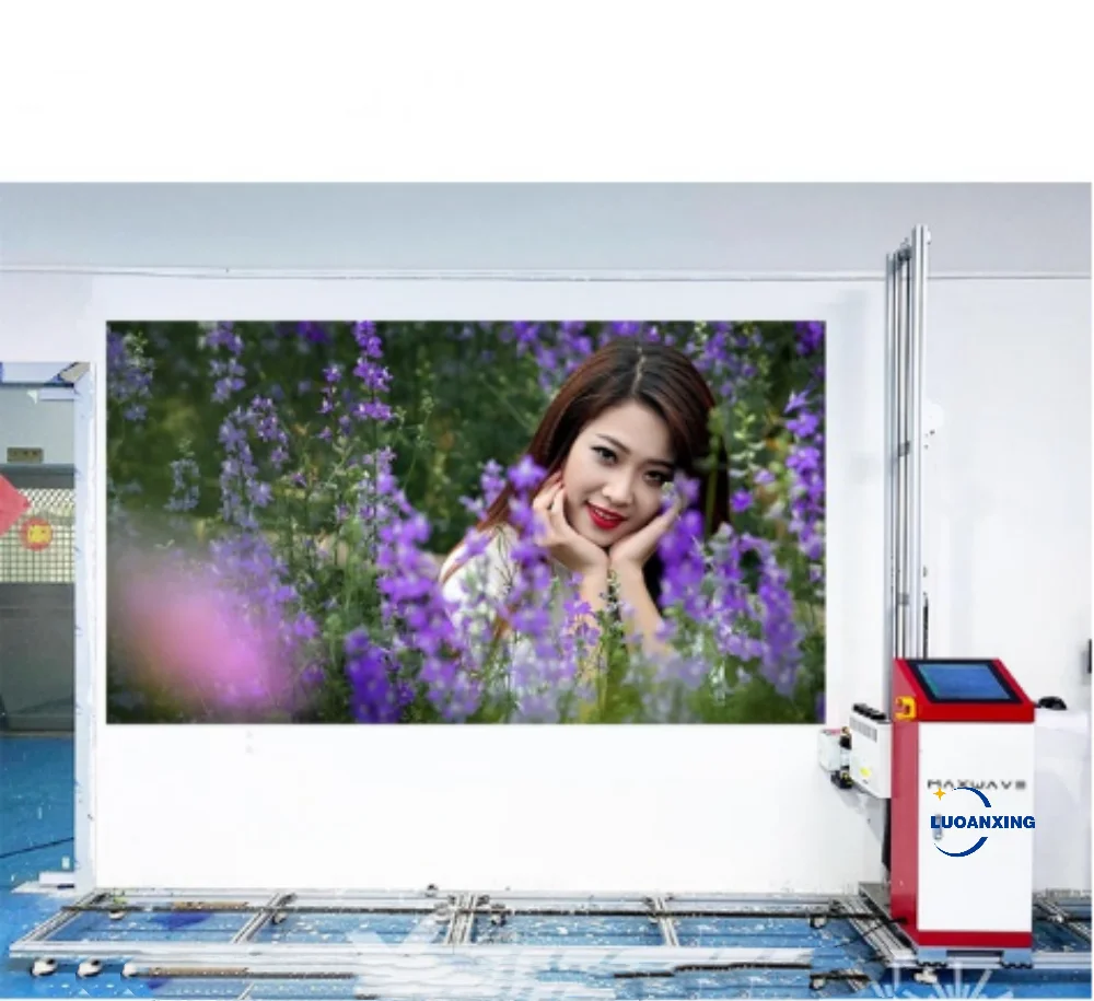 Портативный легкий 3D-вертикальный УФ-настенный принтер может быть быстрая