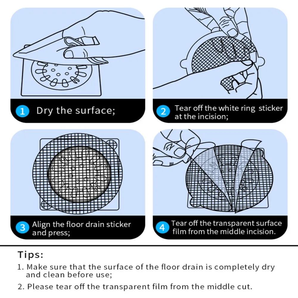10 шт. одноразовые фильтры для ванной комнаты