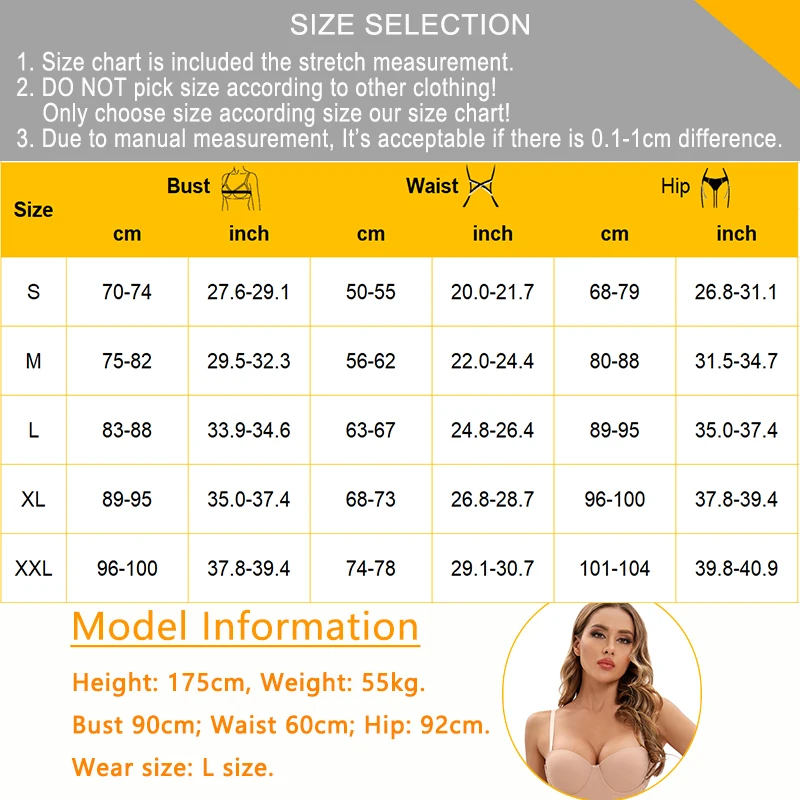 Shapewear Women One Piece Bodysuit Plus Size Black Beige Seamless Underwear Slimming Bodysuits