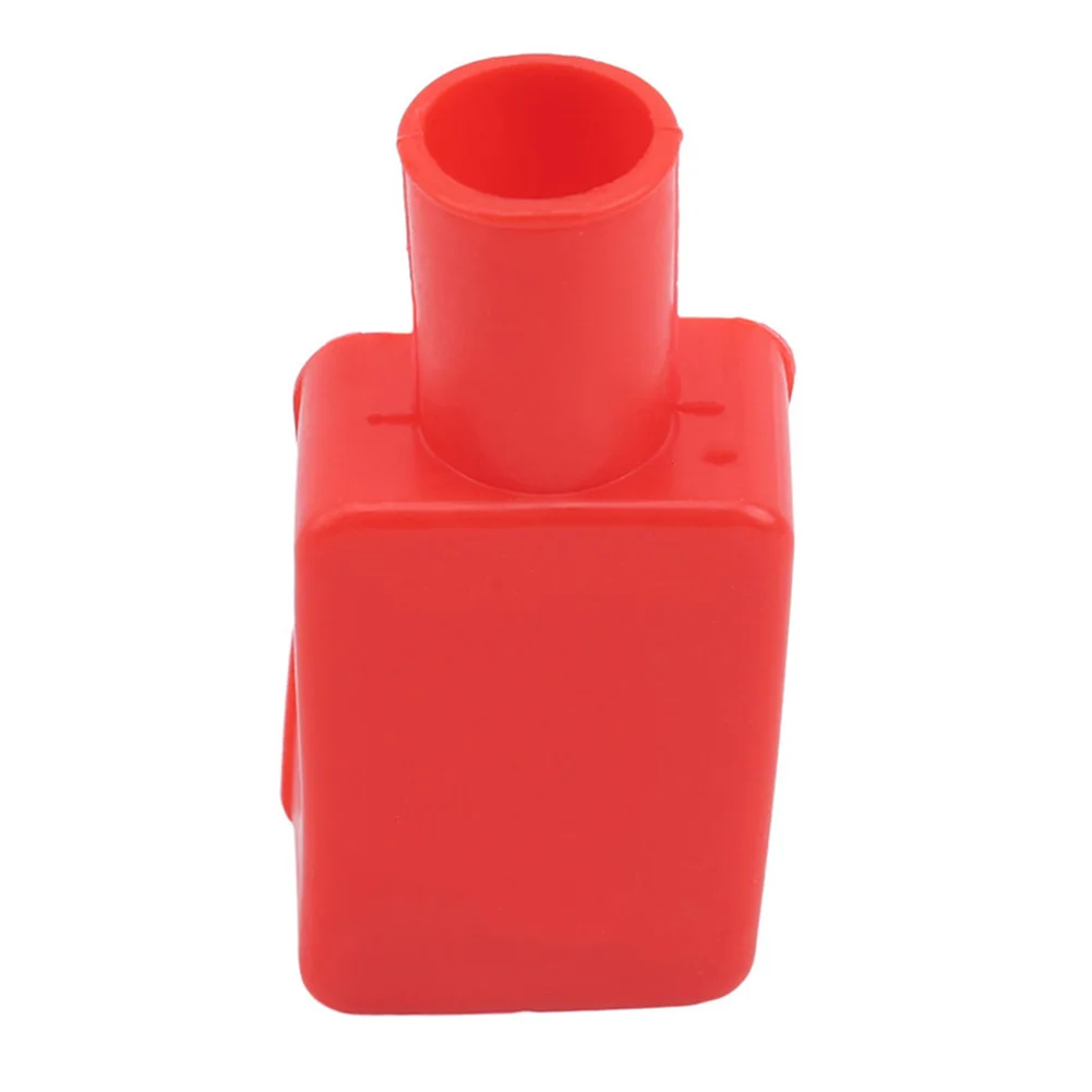

2pcs Battery Terminal Covers Classic Car - Positive & Negative Rubber And Plastic Black+red Car Battery Negative Positive Termin