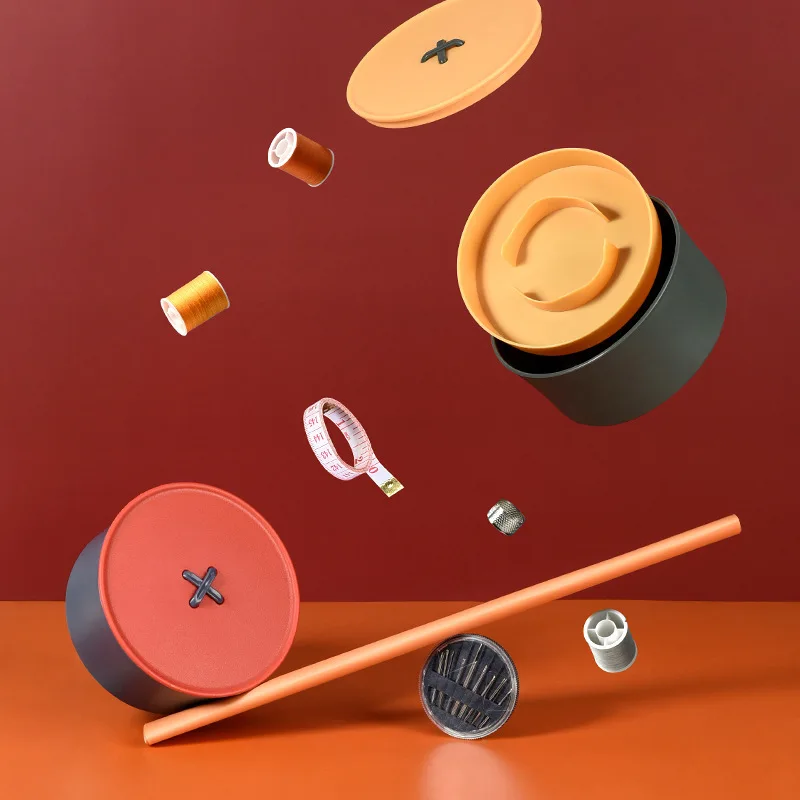 

Sewing Kits DIY Apparel Needlework Storage Box Multi-function Arts Crafts Hand Quilting Stitching Embroidery Thread Sewings Tool