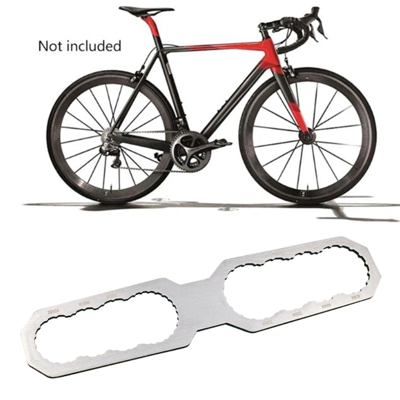 

Removal Install Bottom Brackets Wrench Tool 8 in 1 Bikes Bottom Bracket Spanner Drop Shipping