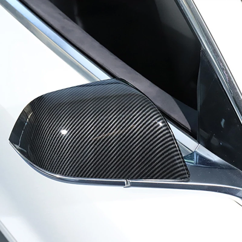 

Запасные черные крышки для зеркала заднего вида Tesla Model Y