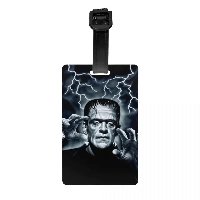 

Бирки для багажа Frankenstein для чемоданов, модные, ужасы, Хэллоуин, монстр, бирки для багажа, личная Обложка, идентификационная этикетка