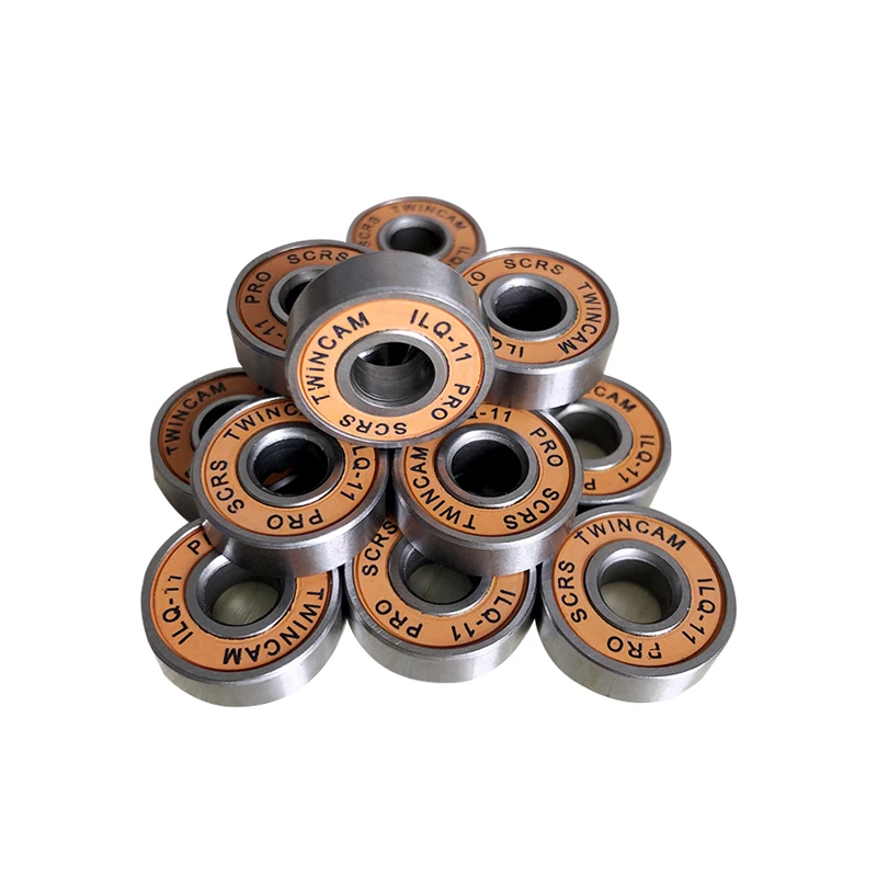 

Миниатюрные шарики TWINCAM ILQ-11 608zz, 16 шт./лот, радиальные подшипники для скейтборда, обуви, колесных аксессуаров, 11 случайных цветов