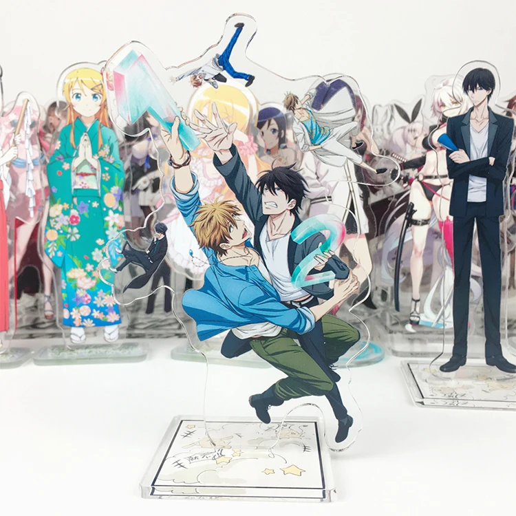 

Anime Dakaretai Otoko 1-i ni Odosarete Imasu. JYUNTA AZUMAYA TAKATO SAIJYO Acrylic Stand Figure Collection Model Toy Doll Gifts
