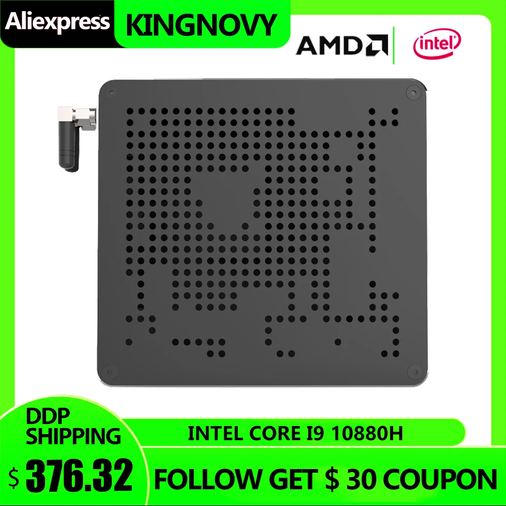Игровой компьютер Intel Mini PC Xeon W-10885M i9 10880H 2 LAN * DDR4 64 Гб M.2 PCIE + SATA Win10 Pro 4K HDMI DP AC WiFi |
