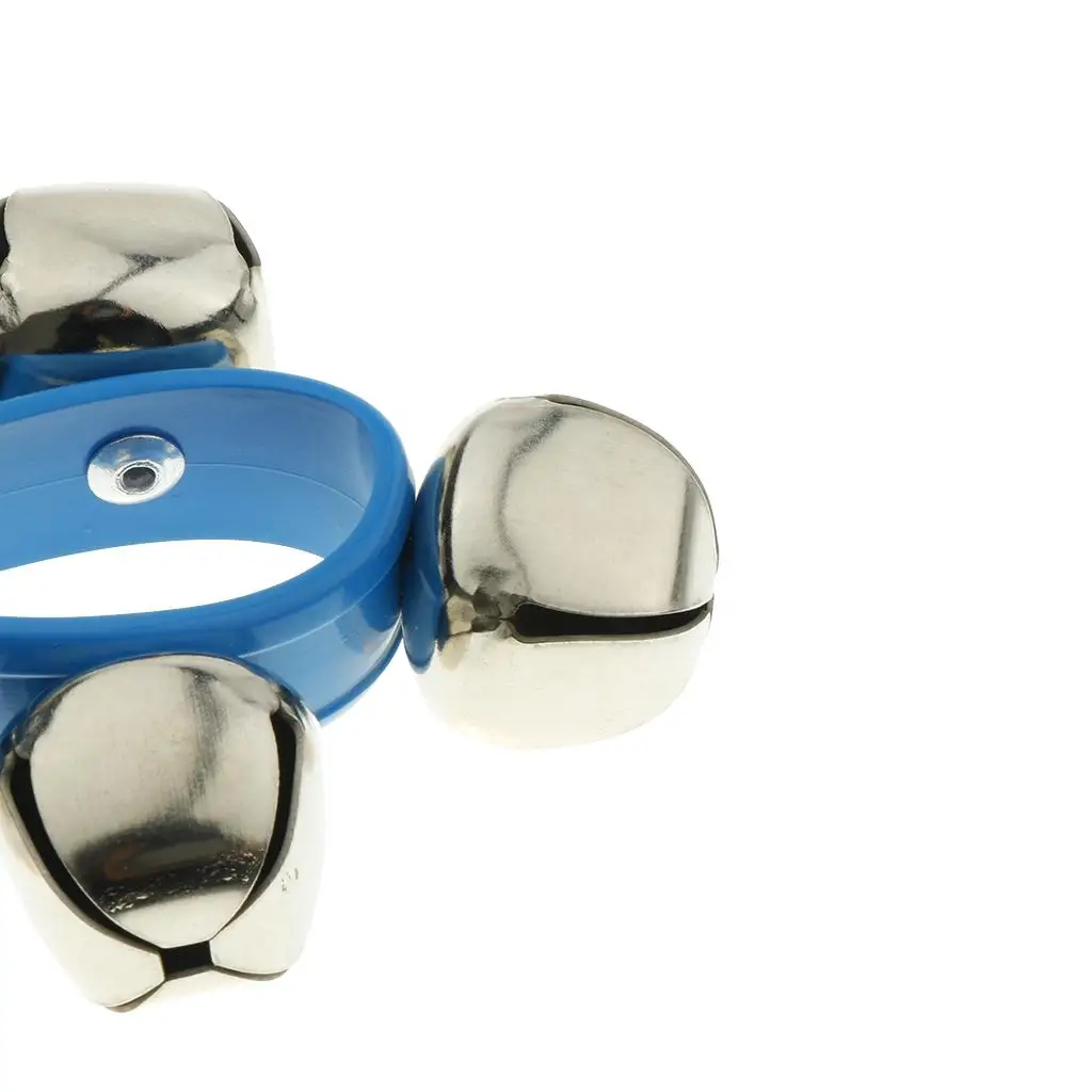 

5 Bells Handbell Hand Shaker Kids Preschool Percussion Rattle Toy