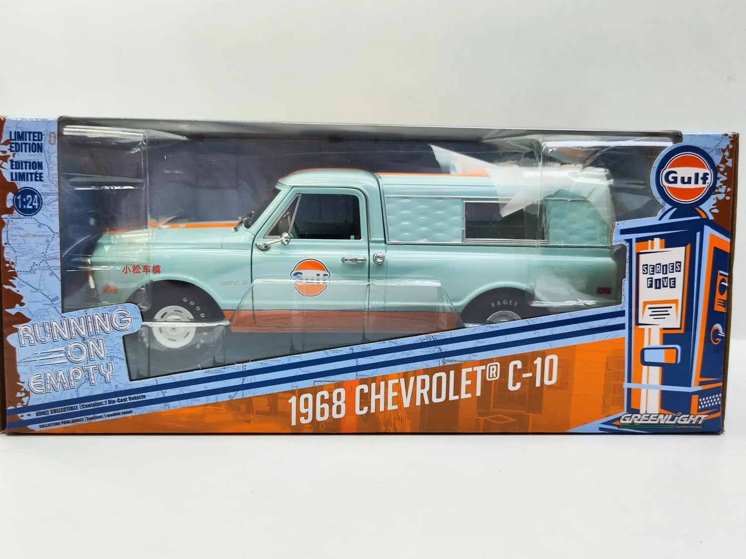 1:24 1968 Chevrolet C-10 высококлассная модель автомобиля из сплава коллекционная игрушка