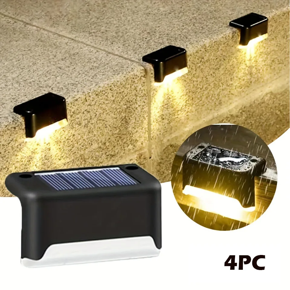 4 шт. водонепроницаемые панели с солнечной батареей