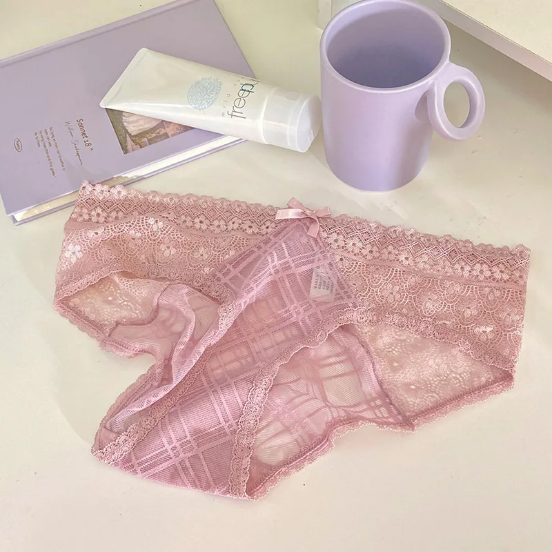 

Женские летние тонкие трусики с заниженной талией, в японском стиле