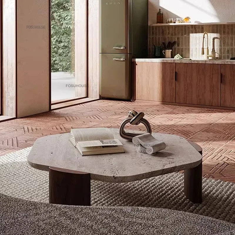 Американская мебель для гостиной скандинавский журнальный столик из