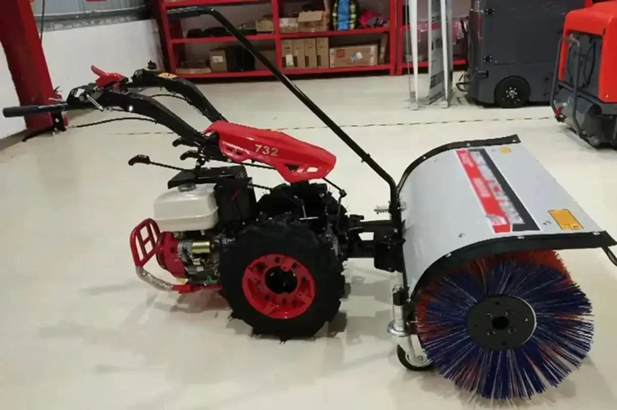 YG Walking Type 6.5Hp Power Snowplow Snow Sweeper for Removing and Cleaning Removal Machine Blowers