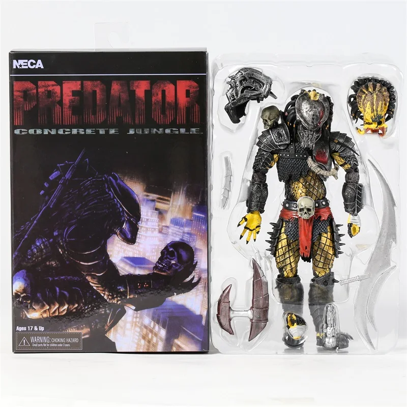Фигурка NECA Predator бетонная 7 дюймов с аксессуарами |