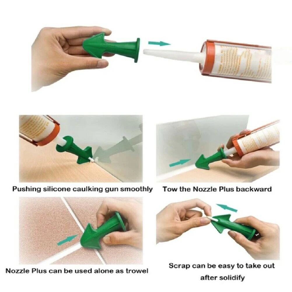 

Caulking Finisher Sealant Nozzle Scraper Tools Silicone Finishing Stainless Steel
