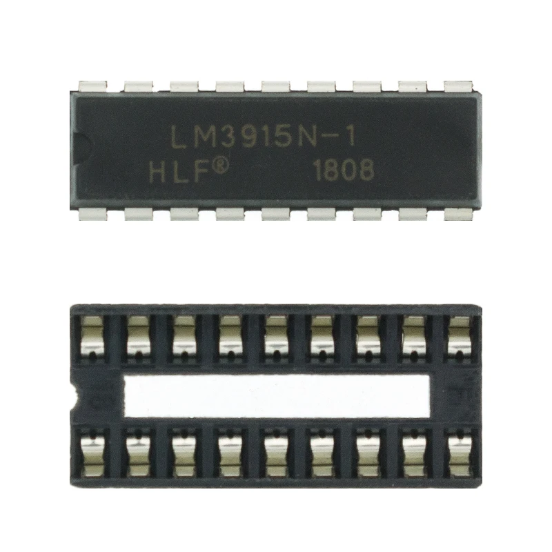 LM3915 DC 9V-12V 10 LED Sound Audio Spectrum Analyzer Level Indicator Kit DIY Electoronics Soldering Practice Set laboratory - купить по