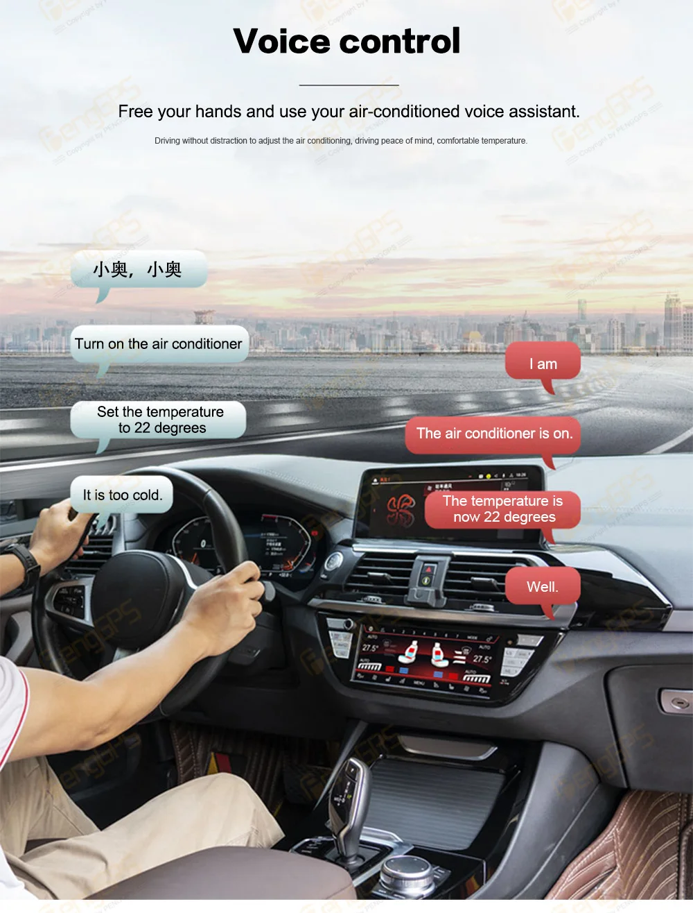 Для BMW X1 F48 2016-2020 ЖК-дисплей плата кондиционера панель переменного тока экран