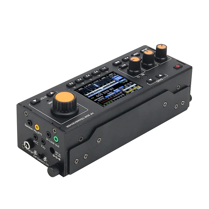 Wishcolor RS-918 15W HF SDR Transceiver MCHF-QRP Transceiver Amateur Shortwave Radio w/ Handheld Mic Charger