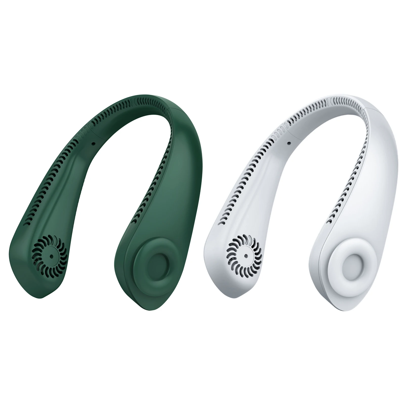 

Безлопастной шейный вентилятор, портативный 3-скоростной носимый вентилятор, дизайн наушников, подарки для подростков и взрослых