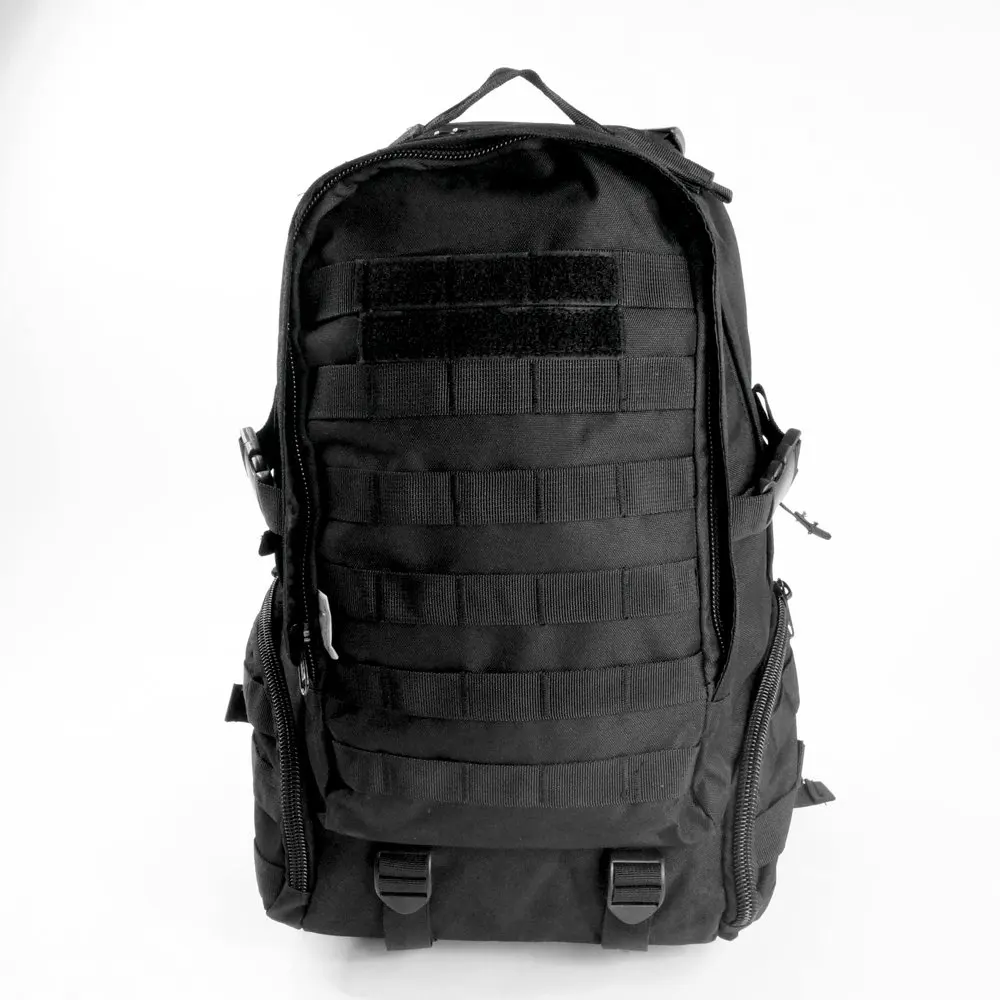 Tactical Backpack Molle Travel Rucksacks for School Outdoor Camping Hiking Trekking Black