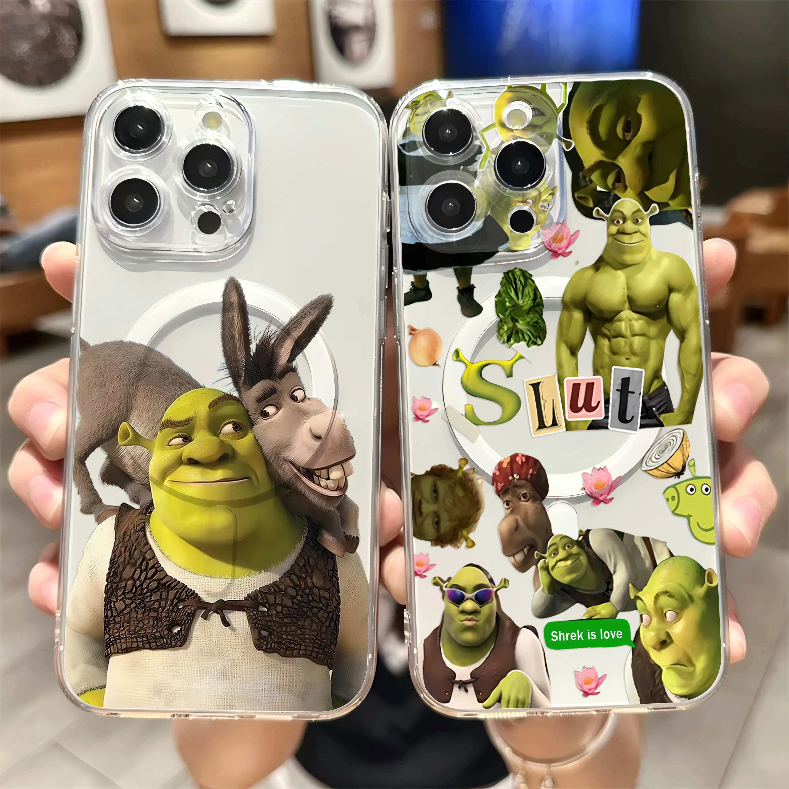 Фото Милый магнитный чехол G-Gabbys D-Dollhouses для Samsung Galaxy S25 S24 S23 S22 S21 S20 FE Edge Plus Ultra 5G, мягкий прозрачный чехол №1