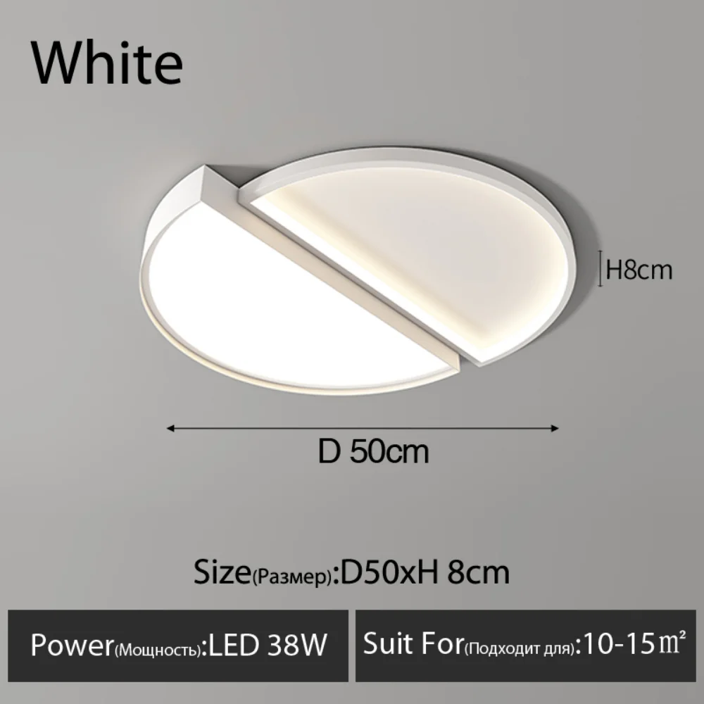 

LED ceiling lamp simple modern creative luxury living room bedroom room decoration personality home decor light