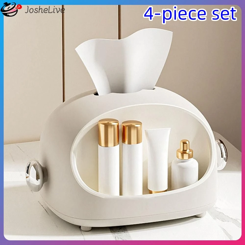 

Creativity Household Tissue Box Tissue Nail Storage Box Cute Storage Desktop Tissue Box Household Storage Collection Utensils