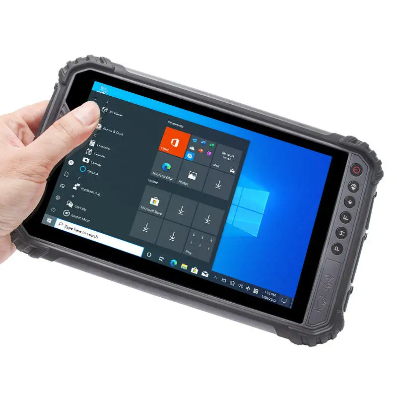Фото Ударопрочный планшет WinPad 1.2m с защитой от падений, водонепроницаемый по стандарту IP65, прочный планшетный ПК с 8.0-дюймовым IPS-экраном, планшет на Windows. №1
