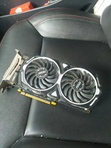 

Видеокарта MSI White Tiger rx588, 8 ГБ, Samsung