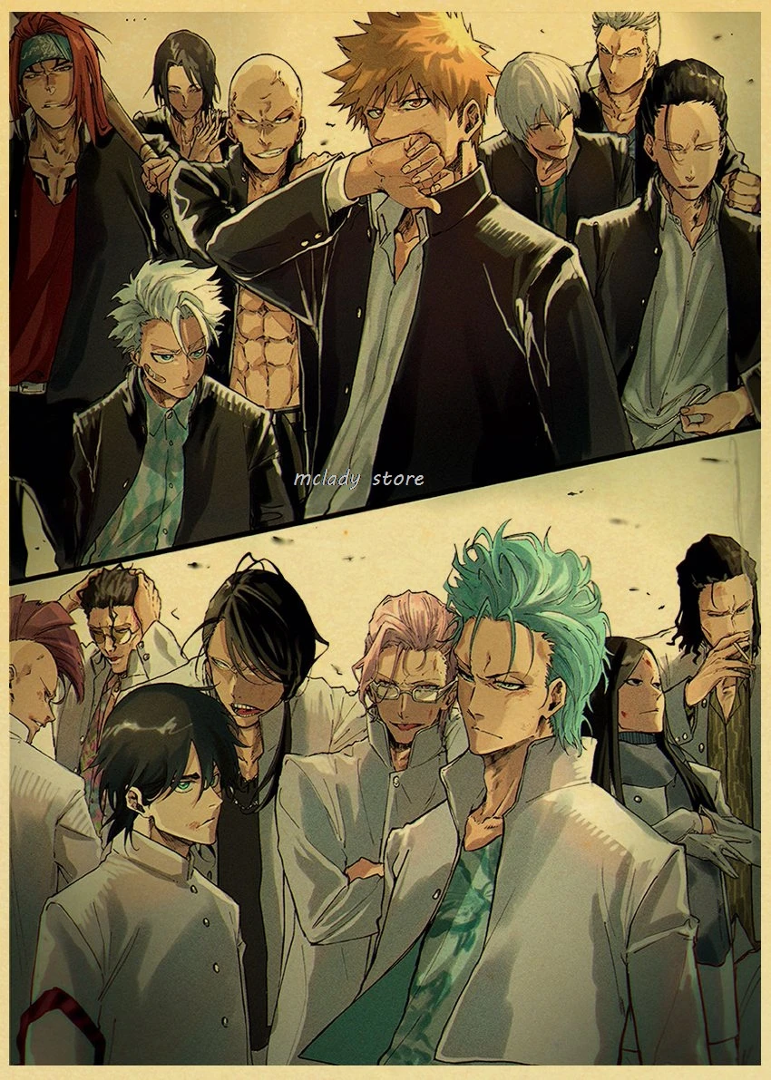 

Настенные принты 2022 Bleach Thousand Year Blood War