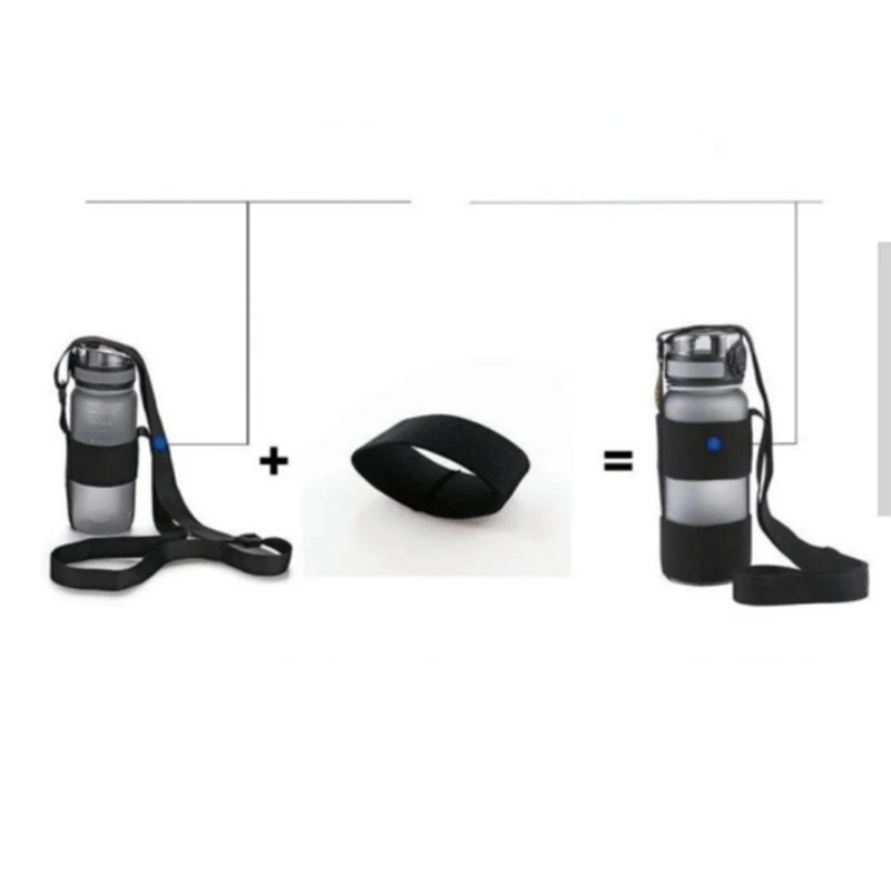 Универсальный держатель для бутылки с регулируемым плечевым ремнем