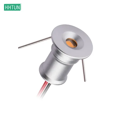 HHTUN DC12V, 1W, Silver, Mini Spotlight, Star Lamp, Downlight, DIY Small светодиодный, 120 Angle - изображение