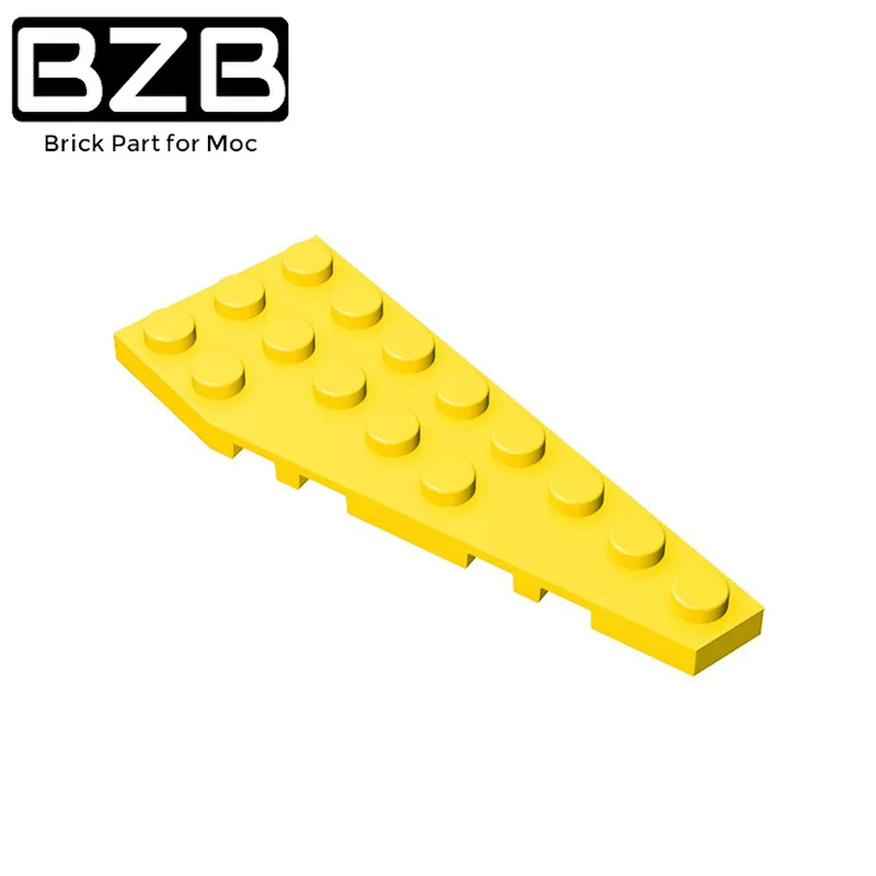 

BZB 10 шт. MOC 50304 клиновидная пластина 8x3, правильные совместимые сборы, детали конструктора, детская игрушка Edu «сделай сам»